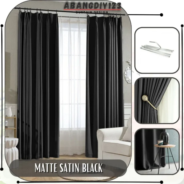 Iris Curtain Mix – Semi Blackout 80% Hook (170–230cm) - Image 6