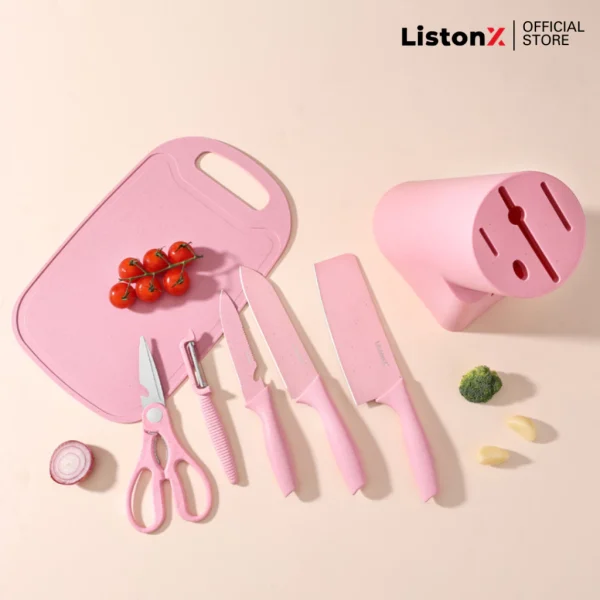 ListonX 7-Piece Sharp Tower Kitchen Knife Set - Image 6