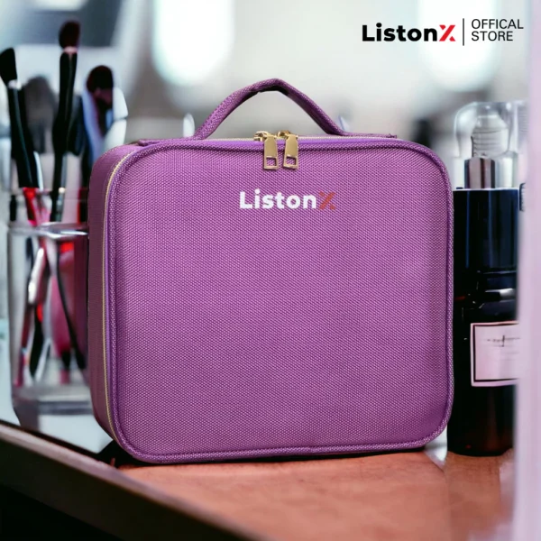 ListonX Portable Makeup Bag – Travel Cosmetic Organizer - Image 5
