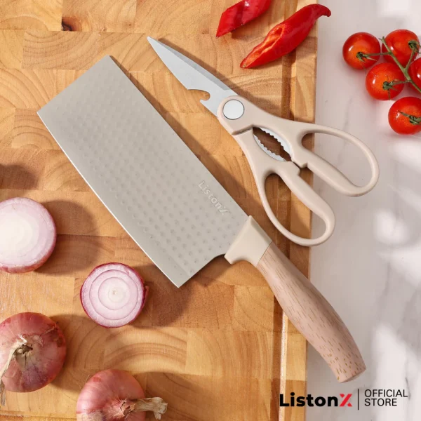 ListonX 6-in-1 Minimalist Kitchen Knife Set - Image 6